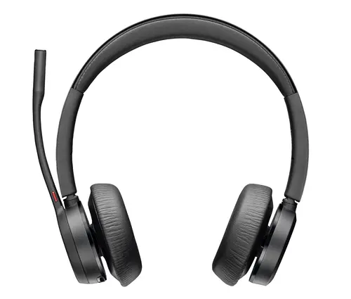 Auriculares Voyager 4320-M con certificación para Microsoft Teams + llave BT700 + soporte de carga - Imagen 1