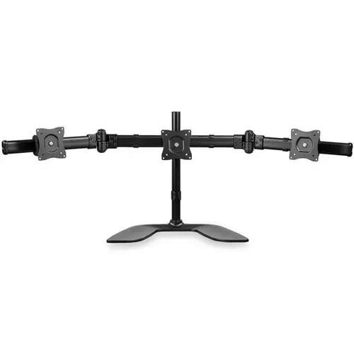 Brazo de Soporte VESA Articulado de 3 Monitores hasta de 27 Pulgadas - Base para Monitores de Ordenador - Imagen 2
