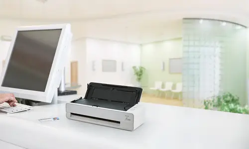 fi-800R Alimentador automático de documentos (ADF) + escáner de alimentación manual 600 x 600 DPI A4 Negro, Blanco - Imagen 8