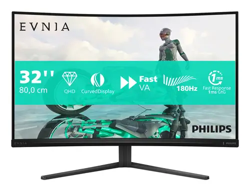Evnia 32M2C3500L/00 pantalla para PC 80 cm (31.5") 2560 x 1440 Pixeles Quad HD LCD Negro - Imagen 9