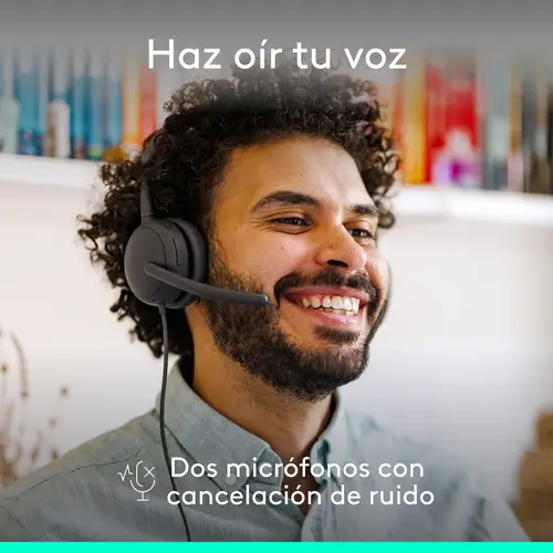 Zone Wired 2: auriculares con cancelación de ruido y tecnología híbrida adaptativa ANC, USB-C con adaptador USB-A, Grafito - Imagen 8