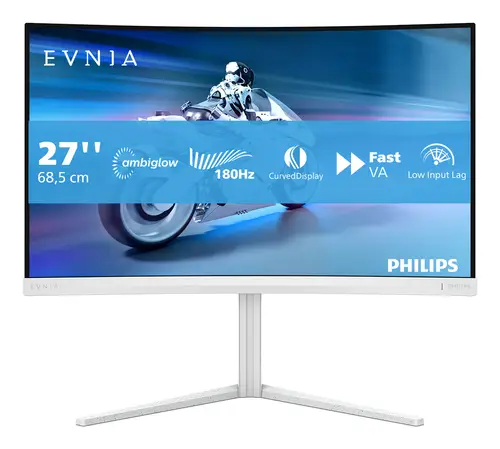 Evnia 5000 27M2C5201L/00 LED display 68,6 cm (27") 1920 x 1080 Pixeles Full HD LCD Blanco - Imagen 5