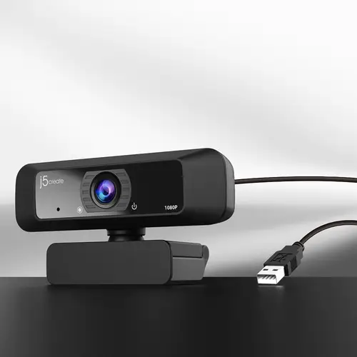 JVCU100-N Cámara web HD USB con rotación de 360° - Imagen 7