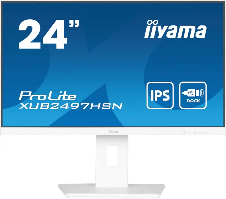 ProLite XUB2497HSN-W2 pantalla para PC 60,5 cm (23.8") 1920 x 1080 Pixeles Full HD LED Blanco