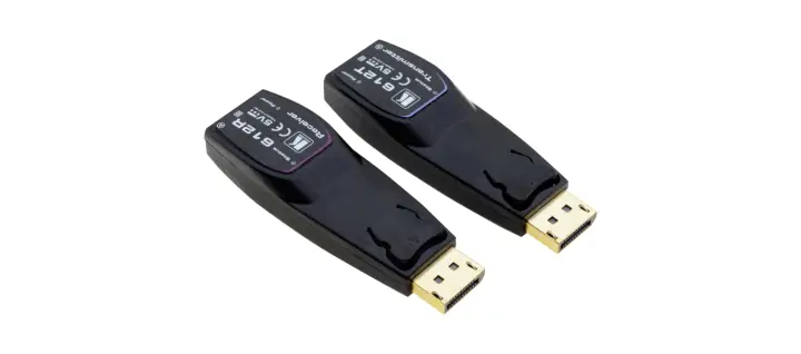 612R/T(SET) Transmisor y receptor de señales AV Negro