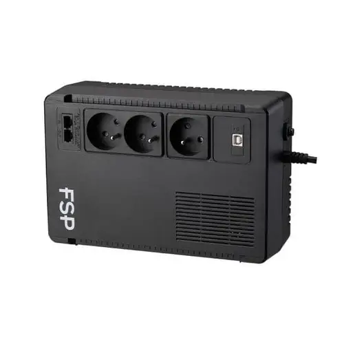 ECO 800 sistema de alimentación ininterrumpida (UPS) Línea interactiva 0,8 kVA 480 W 3 salidas AC - Imagen 1