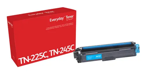 Everyday El tóner Everyday Cian de Xerox es compatible con Brother TN225C/ TN245C, Capacidad alta - Imagen 1