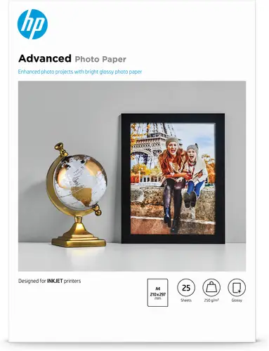 Papel fotográfico con brillo Advanced - 25 hojas/A4/210 x 297 mm - Imagen 1