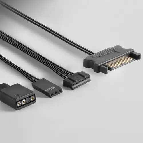 MF-3DKIT Negro, Kit 3 Ventiladores ARGB 360° 12cm, Espejo Infinito 3D, Sistema Anti-vibraciones, Controlador ARGB, Mando a Distancia RF, Compatibilidad Total - Imagen 5