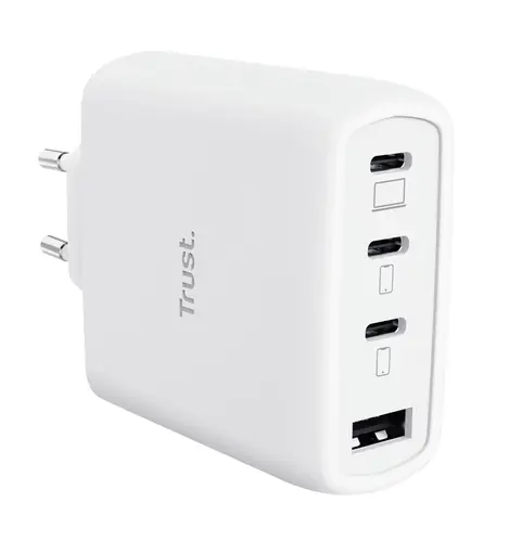 Maxo 65W Universal Blanco Corriente alterna Carga rápida Interior - Imagen 3