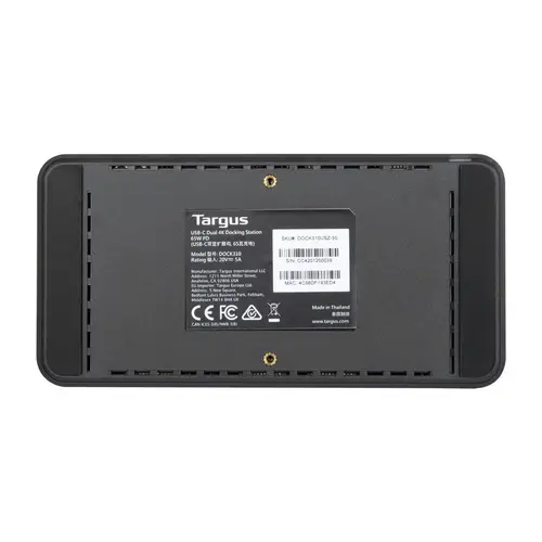 DOCK310EUZ base para portátil y replicador de puertos Alámbrico USB 3.2 Gen 1 (3.1 Gen 1) Type-C Negro - Imagen 13