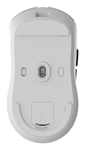 Gaming Ratón W03 Blanco Ultraligero Inalámbrico Recargable RF+BT USB-C 10000Dpi 57grs - Imagen 3