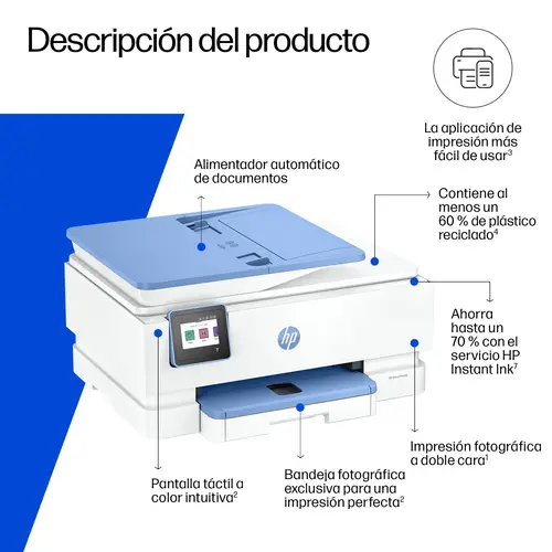 ENVY Photo Envy 7931 All-in-One Color Impresora - Imagen 3