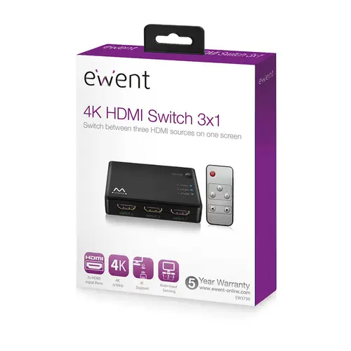EW3730 interruptor de video HDMI - Imagen 4