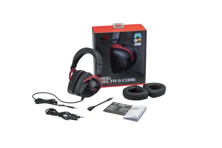 ROG Delta S Core Auriculares Alámbrico Diadema Juego Negro
