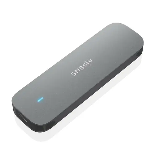 Caja Externa M.2 (NGFF) ASM2-006GRY SATA a USB3.1 Gen1, Gris - Imagen 1