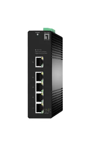 IGS-2105 switch Gestionado L2 Gigabit Ethernet (10/100/1000) Negro - Imagen 1