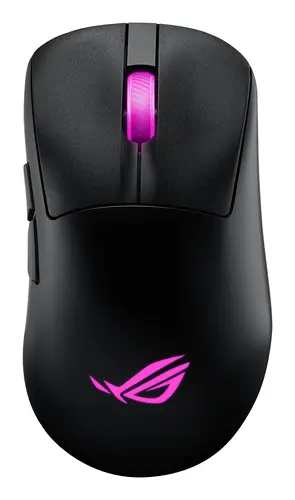 ROG Keris II Origin BLK ratón Juego mano derecha RF Wireless + Bluetooth + USB Type-A Óptico 42000 DPI - Imagen 1