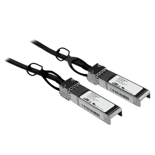 Cable de 5m Twinax Direct Attach SFP+ a SFP+ - 10G Compatible con Cisco SFP-H10GB-CU5M - DAC de Cobre SFP+ 10GbE - DAC Pasivo de Bajo Poder 10Gbps Firepower ASR920 ASR9000 - Imagen 1