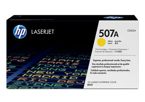 Cartucho de tóner original LaserJet 507A amarillo - Imagen 1