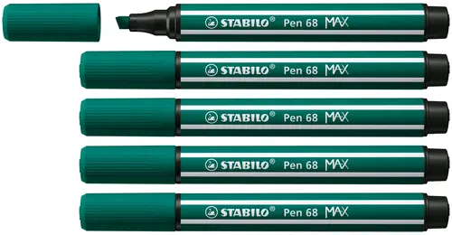 Pen 68 MAX rotulador Verde 5 pieza(s) - Imagen 1