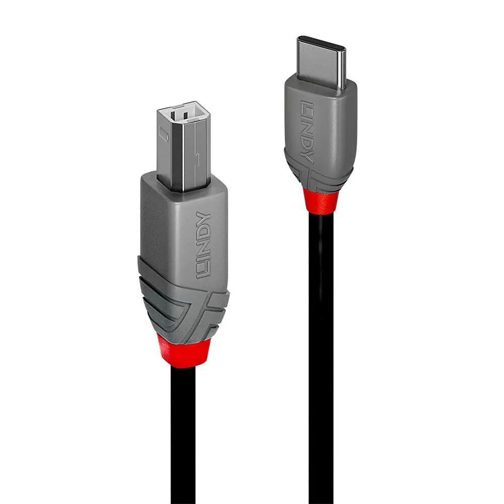 36943 cable USB USB 2.0 3 m USB C USB B 0,48 Gbit/s Negro