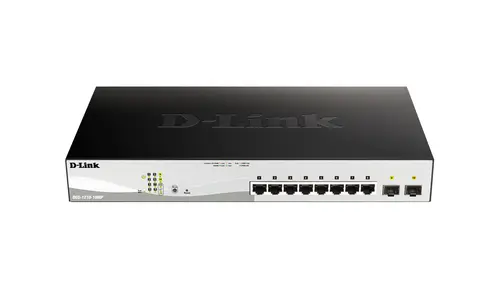 DGS-1210-10MP switch Gestionado L2/L3 Gigabit Ethernet (10/100/1000) Energía sobre Ethernet (PoE) Negro - Imagen 2