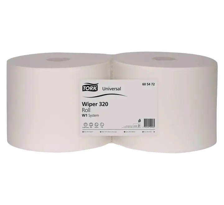 PACK 2 ROLLO IND TORK BASICO 1142S 400M 2CAP