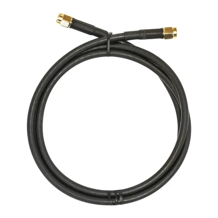 SMASMA cable coaxial 1 m SMA Negro