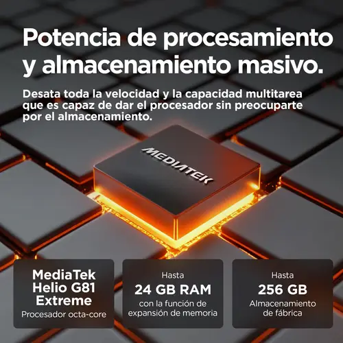 moto g15 17,1 cm (6.72") SIM doble Android 15 4G USB Tipo C 8 GB 128 GB 5200 mAh Gris - Imagen 10