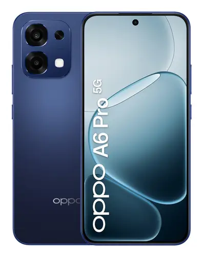 A6 Pro 5G 16,7 cm (6.57") SIM doble Android 15 USB Tipo C 8 GB 256 GB 6500 mAh Azul - Imagen 1