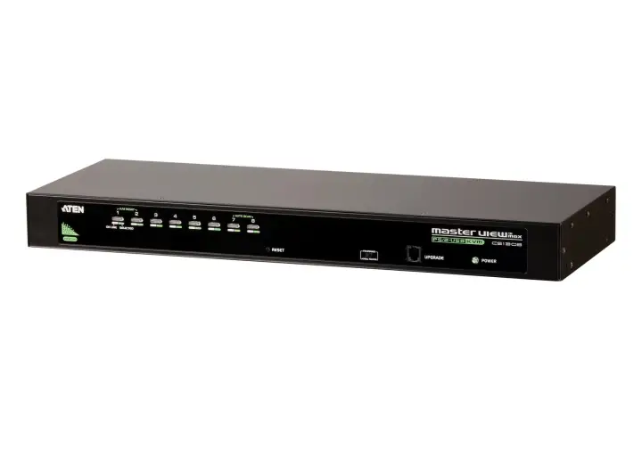 CS1308 interruptor KVM Montaje en rack Negro