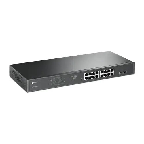 TL-SG1218MPE Gestionado L2 Gigabit Ethernet (10/100/1000) Energía sobre Ethernet (PoE) 1U Negro - Imagen 2