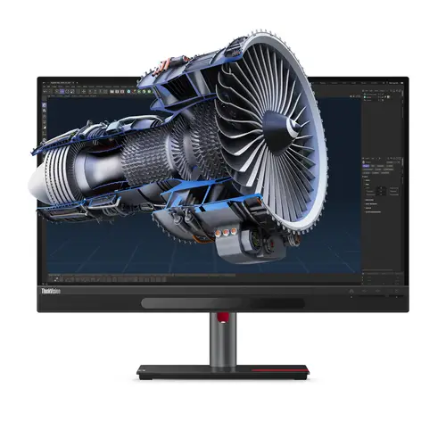 ThinkVision 27 3D LED display 68,6 cm (27") 3840 x 2160 Pixeles 4K Ultra HD Negro - Imagen 1