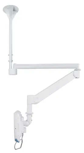 FPMA-HAC100 Soporte de techo para monitor médico 10-24" - alt. 0-170 cm - resorte de gas - Imagen 1