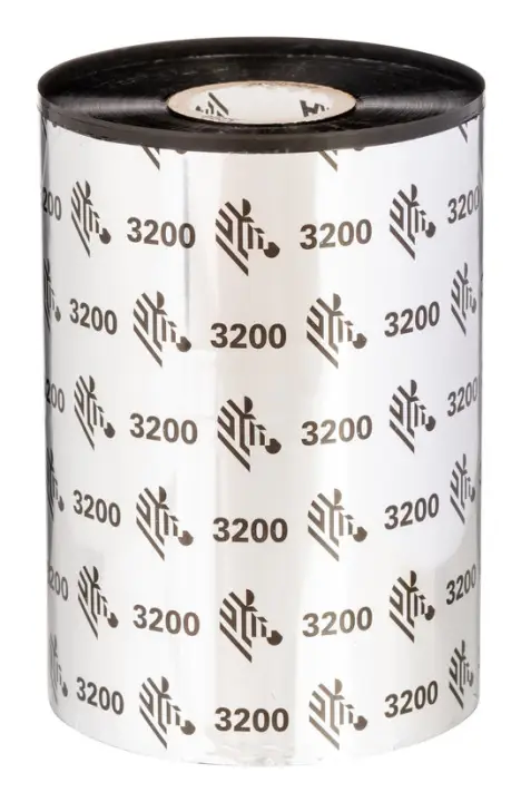 3200 Wax/Resin cinta térmica 74 m Negro