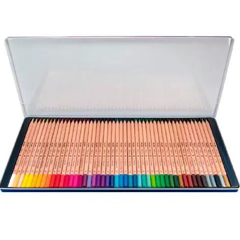 MILAN LÁPICES DE COLORES MINA GRUESA COLORES SURTIDOS CAJA METÁLICA -48U-