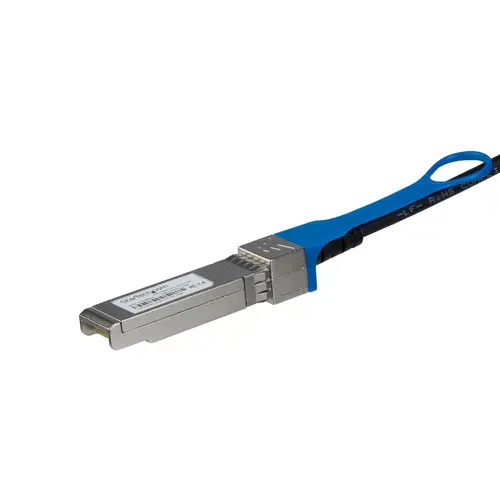 Cable de 0,65m Twinax Direct-Attach SFP+ a SFP+ Compatible con HPE JD095C - de Cobre SFP+ 10GbE - DAC Transceptor/Mini GBIC Pasivo de Bajo Poder 10Gbps Firepower A5500 5800 - Imagen 1