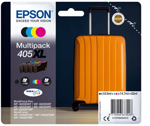 Multipack 4-colours 405XL DURABrite Ultra Ink - Imagen 1