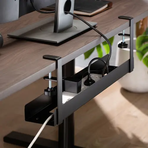 EW1548 organizador de cables Escritorio Bandeja de cables Negro 1 pieza(s) - Imagen 9