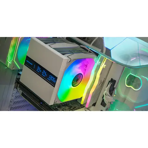 MCPU-LCDPROW Procesador Refrigerador de aire 12 cm Blanco 1 pieza(s) - Imagen 7