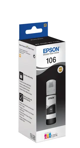 106 EcoTank Photo Black ink bottle - Imagen 2