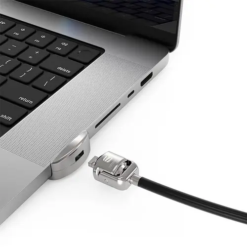 MBPR16LDG02KL cable antirrobo Negro, Plata - Imagen 2