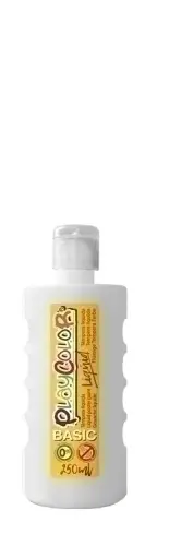 TEMPERA PLAYCOLOR LIQ. 250 ml BLANCO - Pack de 6 unidades