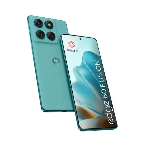 edge 60 fusion 16,9 cm (6.67") SIM doble Android 15 5G USB Tipo C 8 GB 256 GB 5200 mAh Turquesa - Imagen 1