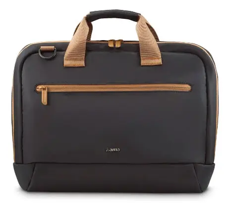 Ultra Lightweight 35,8 cm (14.1") Maletín Toploader Beige, Negro