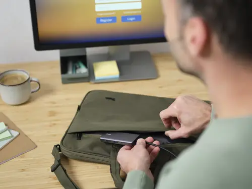 Dalyx USB Tipo C 1000 Mbit/s Plata - Imagen 10