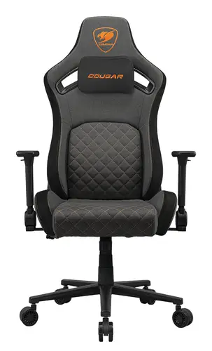 CGR-DFF-GRB Silla para videojuegos de PC Asiento acolchado tapizado Negro, Oro - Imagen 1