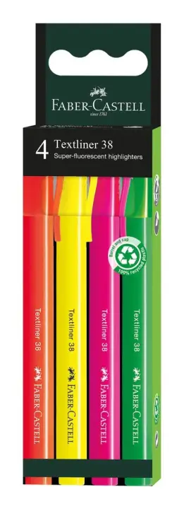 157774 marcador 4 pieza(s) Multicolor