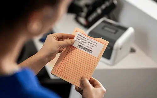 BDE-1J026076-102 etiqueta de impresora Blanco Etiqueta para impresora autoadhesiva - Imagen 2